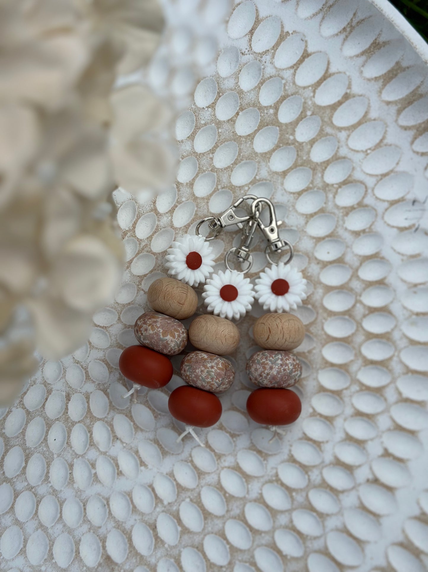 Terracotta Oat Garden Keychain